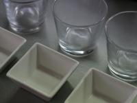 A formákat, amelybe majd a panna cottat rakjuk...