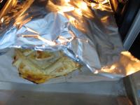 A húst előmelegített sütőben 180-190°C.on 40...