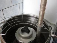 Főzzük a sonkát 2 órán át 80 ° C-os...