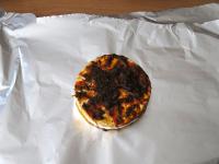 Egy alufóliára helyezzük, becsomagoljuk és...