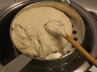 A galuskát a recept szerint készítjük el....