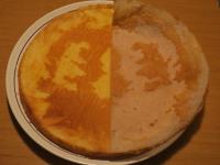 A tortát kiborítjuk és eltávolítjuk a...