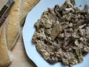 Gombás rántotta