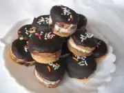 Karácsonyi csokoládétortácskák
