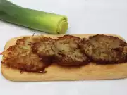 Krumpli tócsni póréhagymával
